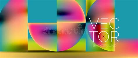 Modern Creative Geometric Background Design Stock Vector Illustration