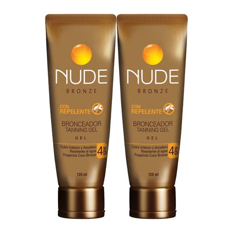 BRONC NUDE BRONZE GEL SPF ML X P E Droguería Profamiliar Manizales