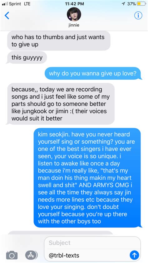 Kpop Texts On Tumblr