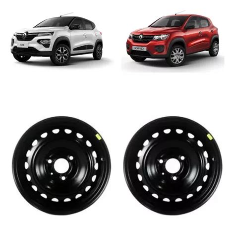 Par Rodas De Ferro Aro 14 Renault Kwid Parcelamento Sem Juros