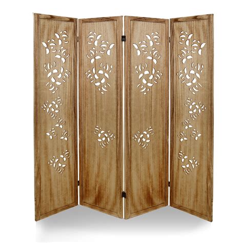 Hofitlead Panel Carved Room Divider Ft Room Divider And Folding