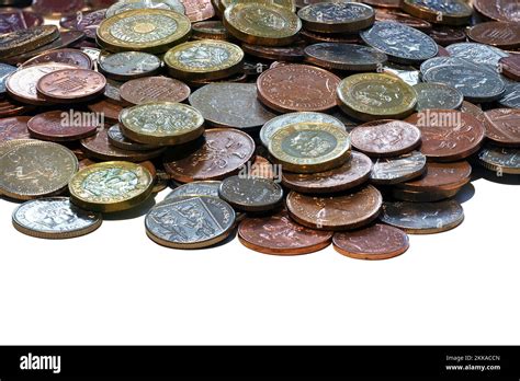 Old Money Coin Canvas Stock Photo Alamy