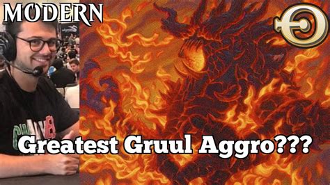 Greatest Gruul Aggro Modern MTGO Gruul Midrange Modern YouTube