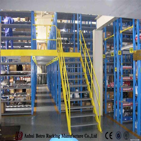 Warehouse Storage Heavy Duty Steel Structure Mezzanine Shelf Racks