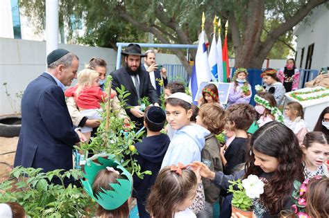 UAE Jewish community holds Tu Bishvat tree planting event | The Times of Israel