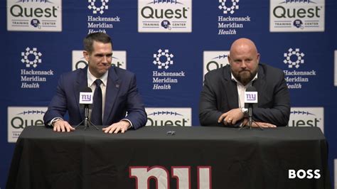 Quotes GM Joe Schoen Coach Brian Daboll CB Deonte Banks