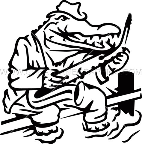 Gator clipart black and white, Gator black and white Transparent FREE ...