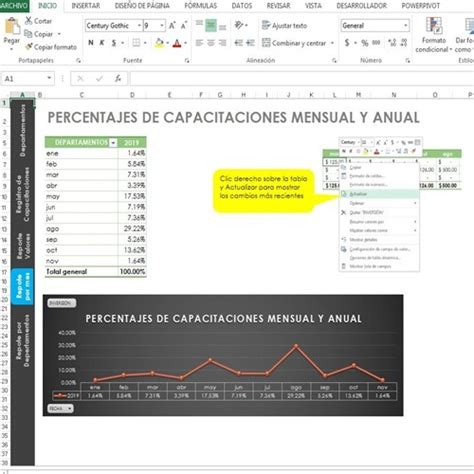 Registro De Capacitaciones En Excel Descargable