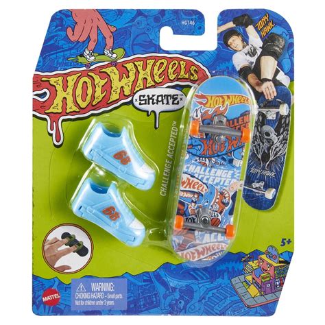 Hot Wheels Skate Monopatín de juguete con zapatillas para dedos modelos surtidos Hot Wheels