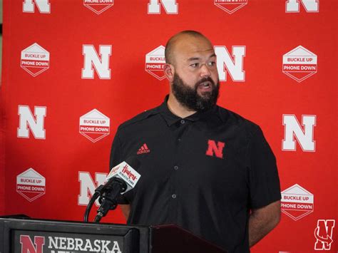 Nebraska Football Fall Practice No 8 Quick Hits From Offensive Line