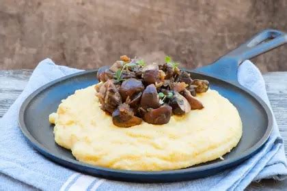 Receta De Polenta Frita Con Rag De Hongos La Nacion