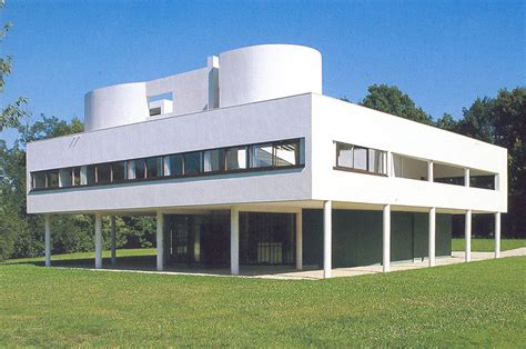 La Villa Savoye De Le Corbusier Almanart