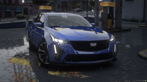 Cadillac Ct V Black Wing Add On Fivem V Gta Mod