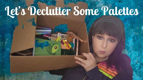 Declutter Series 2023 Eyeshadow Palettes Youtube