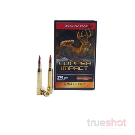 Winchester Copper Impact Win Grain Copper Extreme Point