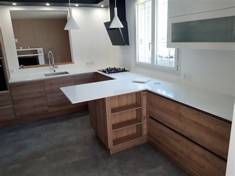 Intérieur Granit Plan De Travail En Quartz Unistone Bianco Assoluto