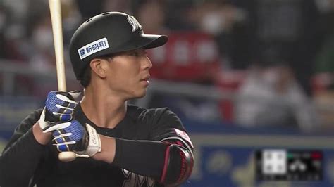 茶谷健太＆藤岡裕大がタイムリー！ 少ないチャンスをものにした千葉ロッテが勝利【414 試合結果】 スポーツナビ