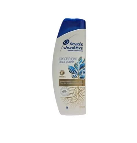 Shampoo Head And Shoulders Crece Fuerte Desde La Raiz 375 Ml