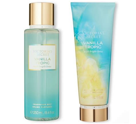 Victoria S Secret Vanilla Tropic Fragrance Mist Body Lotion Set