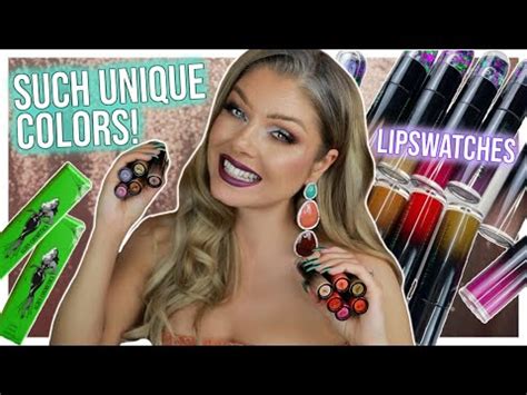 Unearthly Cosmetics Satin Liquid Lipsticks All Shades Lip Swatched