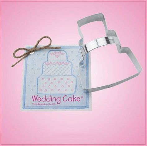 Wedding Cake Cookie Cutter with Handle - Cheap Cookie Cutters