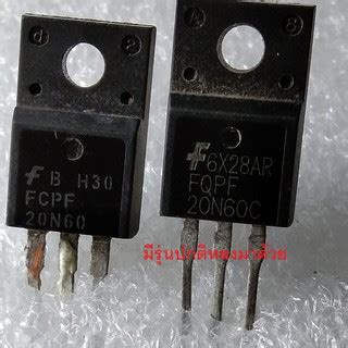 ของถอด FCPF20N60 20A 600V super junction MOSFET Cool Mosfet Shopee