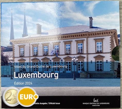 S Rie Euro Bu Fdc Luxembourg Luxembourg Ville Euros