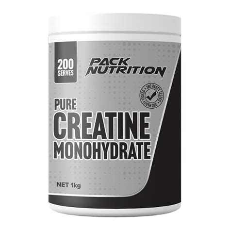 Pack Nutrition Creatine Monohydrate 1kg — Bay Supplements