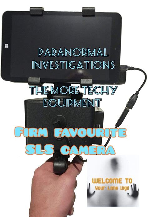 Portable Sls Camera With Windows Tablet For Ghost Hunting Stickman