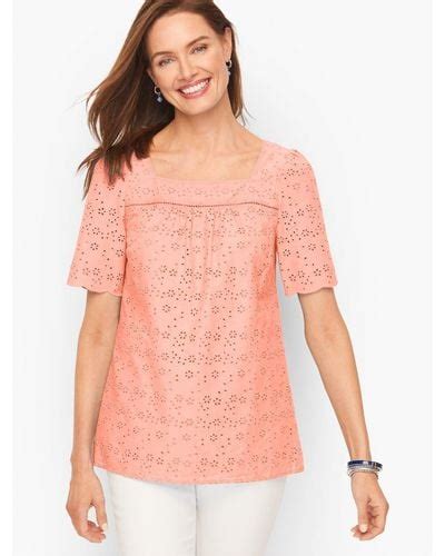 Pink Talbots Clothing For Women Lyst