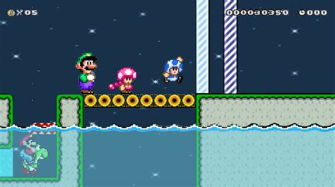 Super Mario Maker 3 Smw Beach Theme Night By Jackadamen On Deviantart