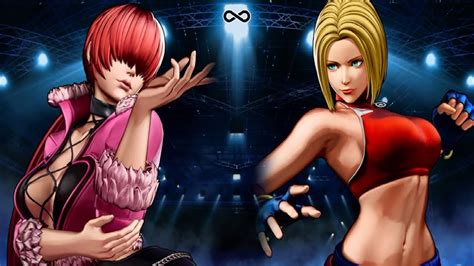 The King Of Fighters Xv Shermie Vs Blue Mary Ps Youtube