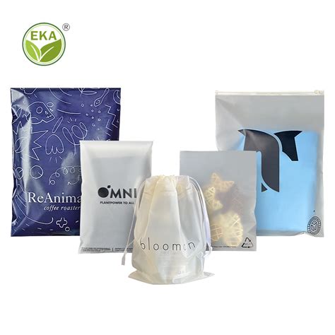 Eco Friendly Zipper Clothes Packaging Frosted Plastic Ziplock Bag Pe