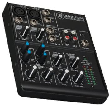 Mackie 4 channel Analog and Digital Mixers - Renna Anything