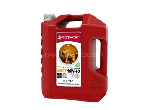 Buy Totachi 10W-40 SN/CF ECO Gasoline - 4L in Pakistan | PakWheels