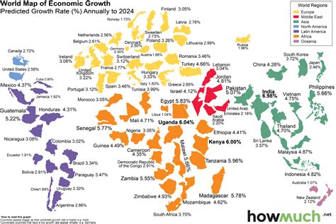 This Map Shows South Africas Projected Economic Growth To 2024