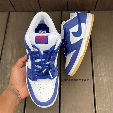 Nike Sb Dunk Low Los Angeles Dodgers Mlb 2022 Release Date Sole Collector