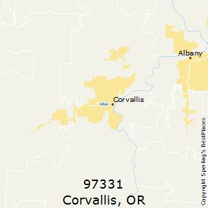 Corvallis Zip Code Map | Draw A Topographic Map