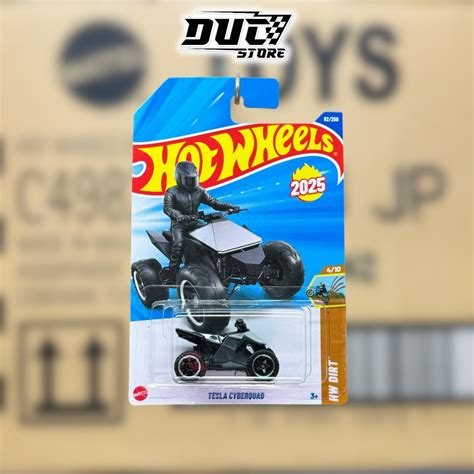 ducstore Xe mô hình HYW31 Hot Wheels Tesla Cyberquad basic D case 2025 Shopee Việt Nam