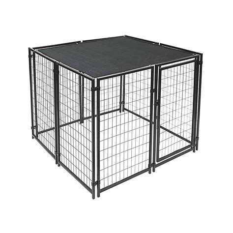 90 Sunblock Outdoor Dog Kennel Shade Cover With Winter Tarp And Canopy