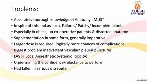 Ultra Sound Guided Regional Analgesia USG RA What Is Good Or Bad