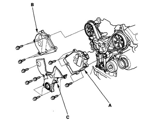 There Timing Belt 2003 Honda Element