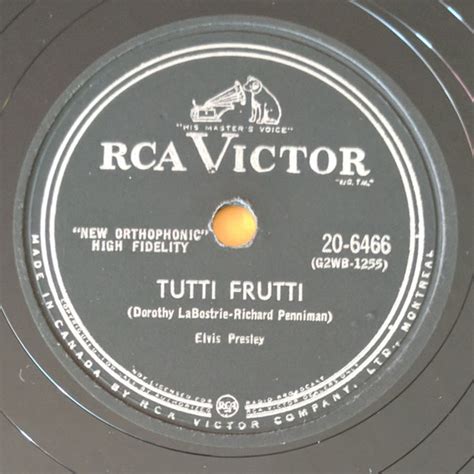 Elvis Presley – Tutti Frutti / One Sided Love Affair | Releases | Discogs