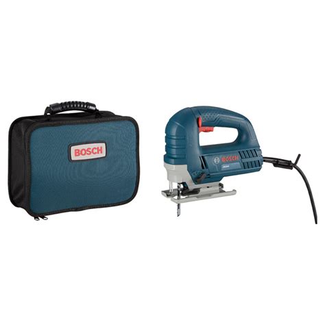 Bosch Top Handle Corded Jigsaw With Carrying Case 6 Amp Motor 3100 Spm 4 Orbital Setting And