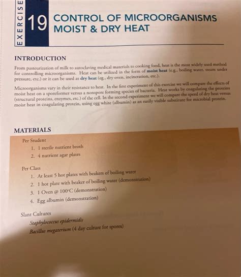 Moist Heat Applications To Control Microorganisms Concept Map United