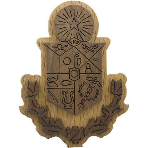 Zeta Psi Carved Background | Fraternity Crest