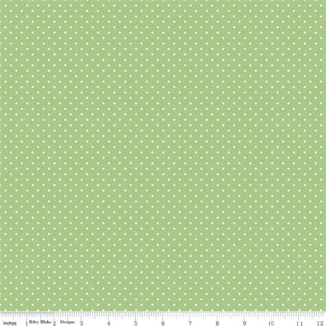 Swiss Dot Green / Green polka dot fabric / 100 % Cotton / | Etsy