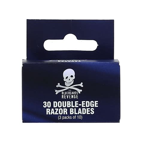 Buy The Bluebeards Revenge 30 Double Edge Razor Blades The Modern Man