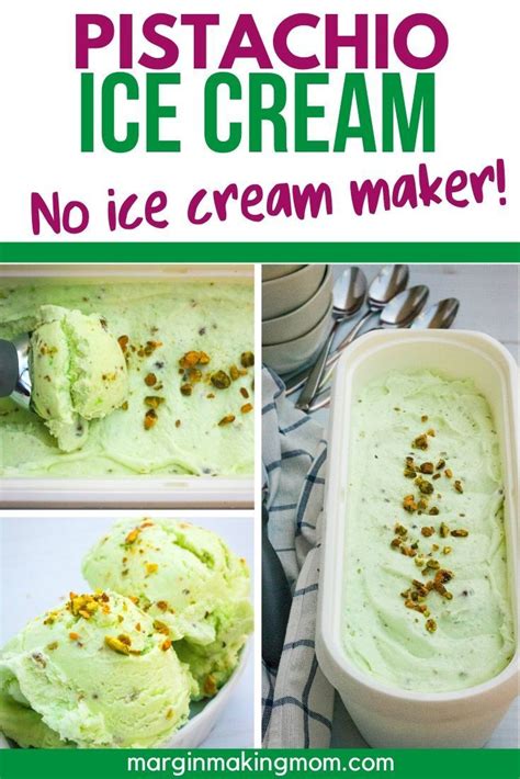 Deliciously Easy No Churn Pistachio Ice Cream Recipe Recipe Pistachio Ice Cream Ice Cream