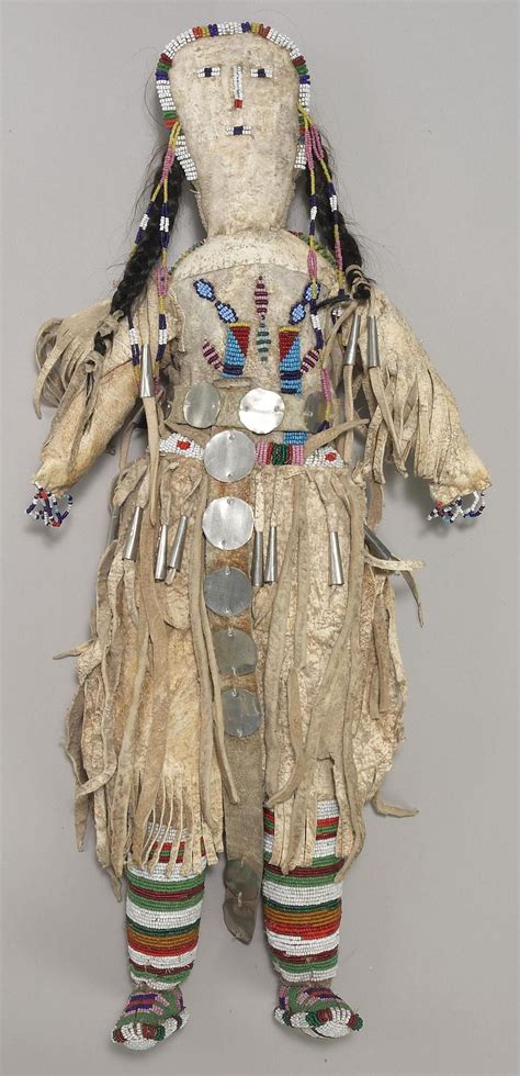 Ca 1910 Doll Northern Plainslakota Sioux South Dakota Native